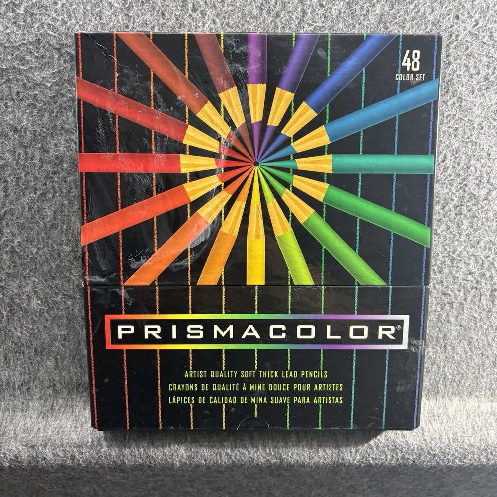 Prismacolor 46 Colored Pencil Set Vintage 1997 - See Description